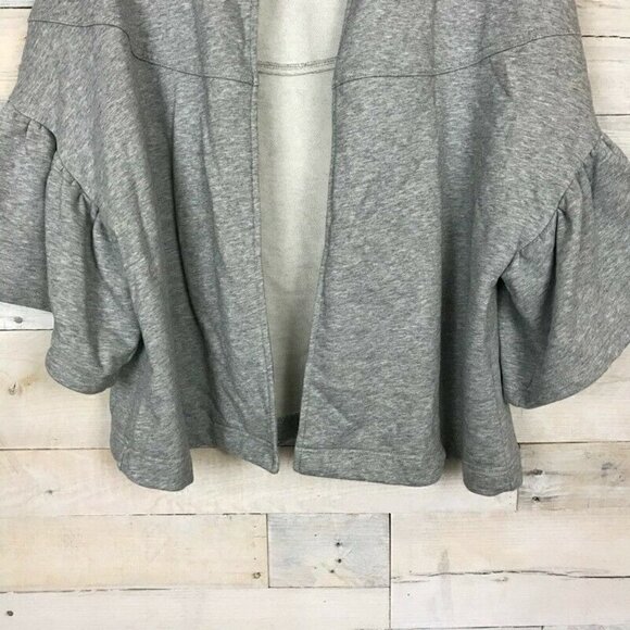 Anthropologie Evelyn K Gray Open Cardigan Sweater OS - Picture 3 of 7